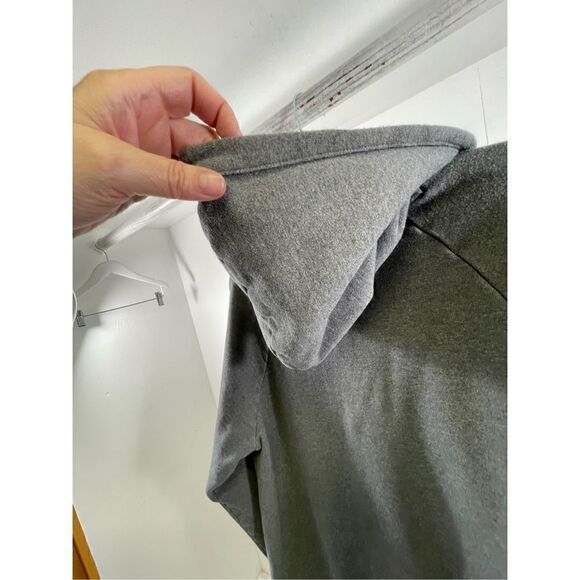 Everlane Gray Track Pullover Sweatshirt Size XL - Picture 7 of 11